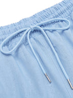 Casual Leinen 2 Teil Strand Set