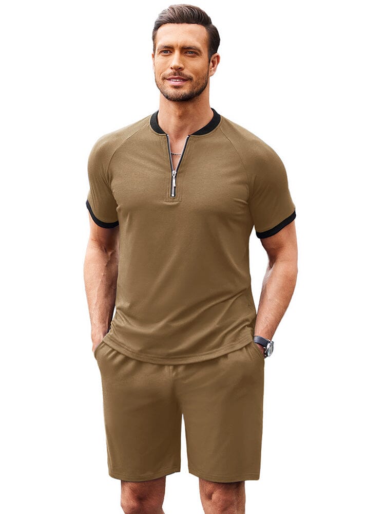 Lockere Fit Soft Trainingsanzug Set