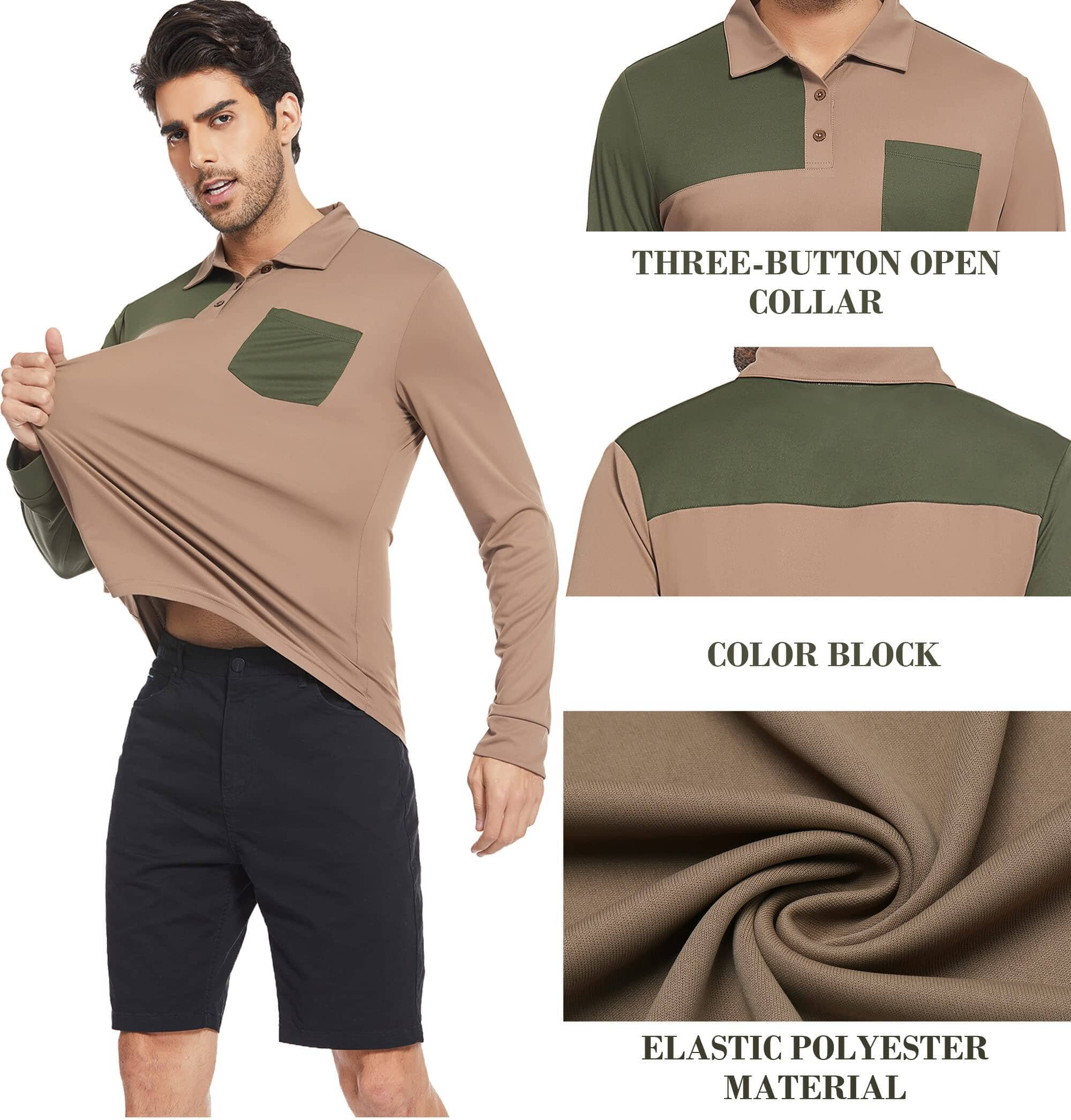Lightweight Casual Polo Hemd