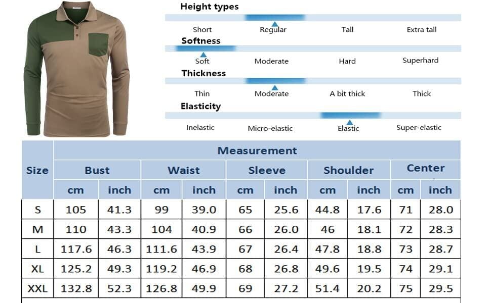 Lightweight Casual Polo Hemd