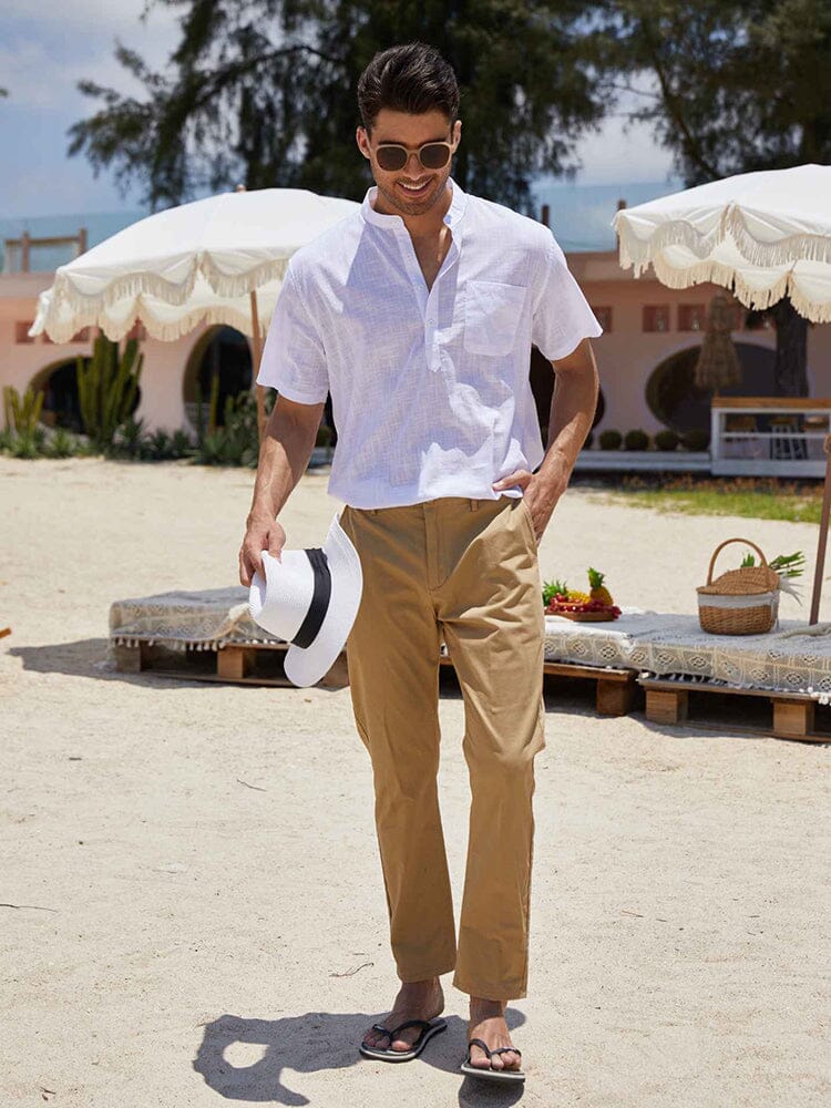 Kurz Ärmel Casual Strand Hemden (US Only)