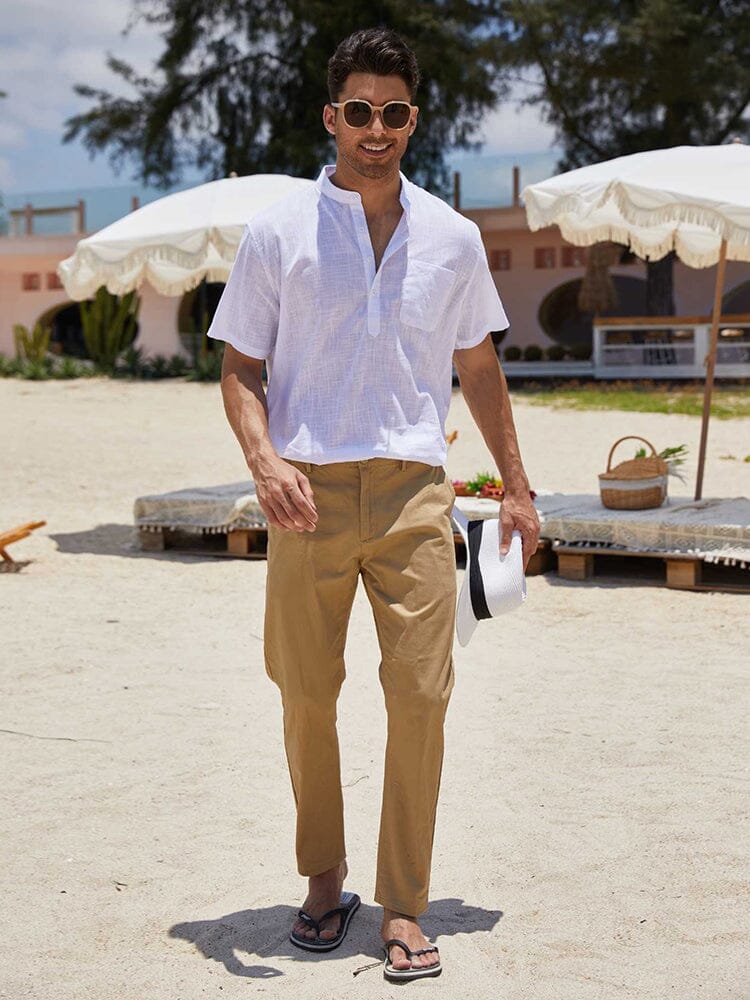 Kurz Ärmel Casual Strand Hemden (US Only)