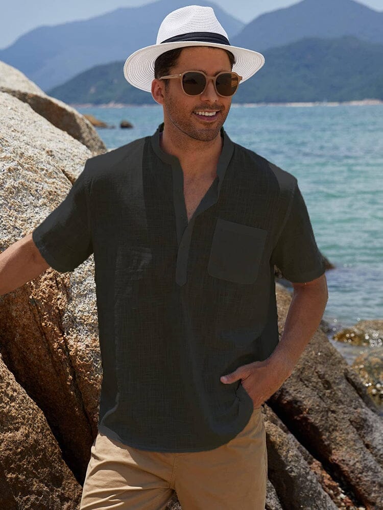 Kurz Ärmel Casual Strand Hemden (US Only)