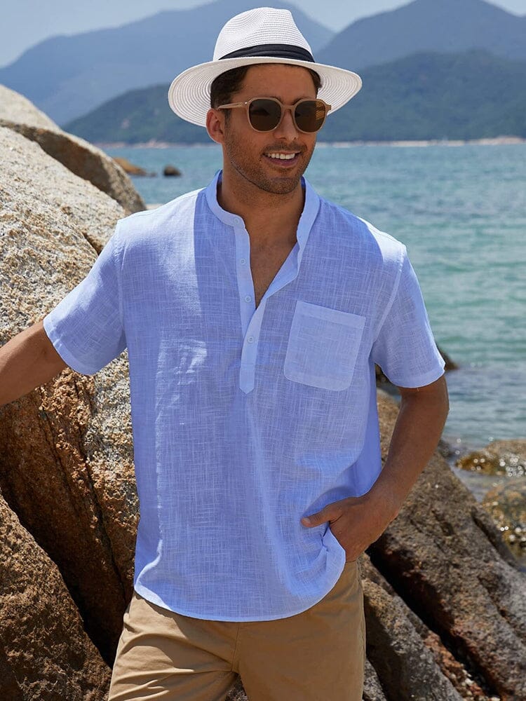 Kurz Ärmel Casual Strand Hemden (US Only)