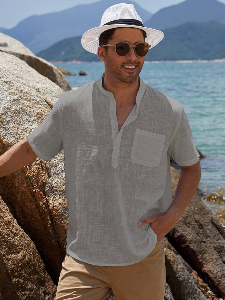 Kurz Ärmel Casual Strand Hemden (US Only)