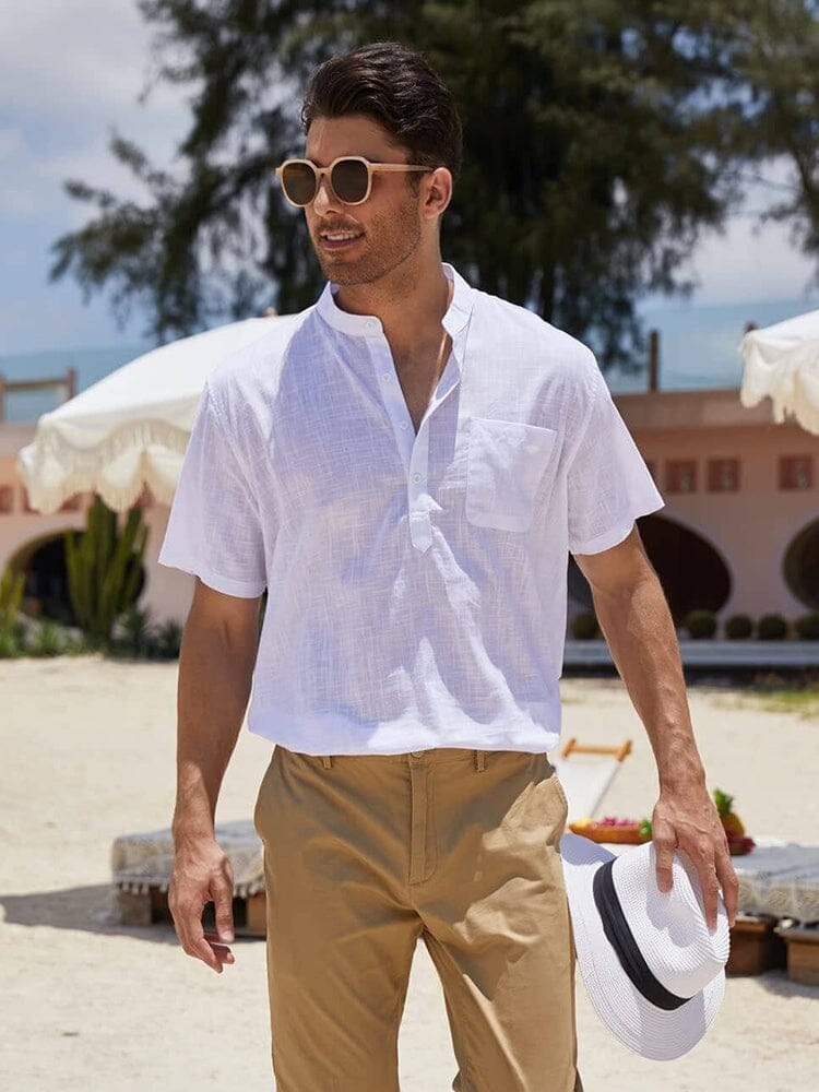 Kurz Ärmel Casual Strand Hemden (US Only)