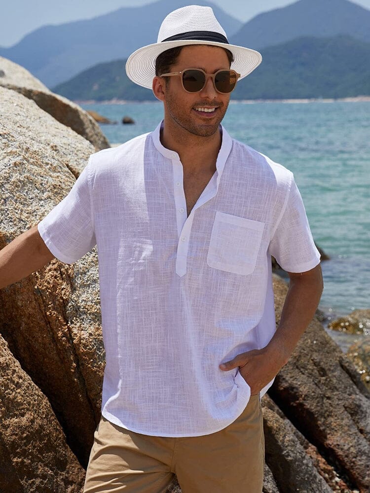 Kurz Ärmel Casual Strand Hemden (US Only)
