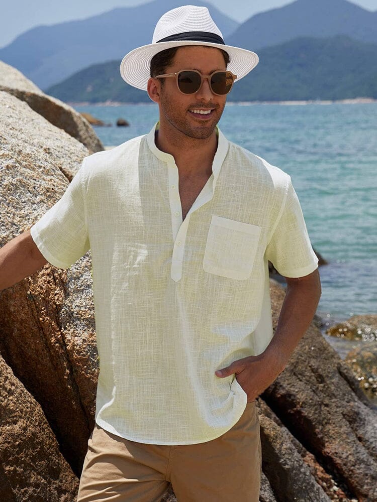 Kurz Ärmel Casual Strand Hemden (US Only)