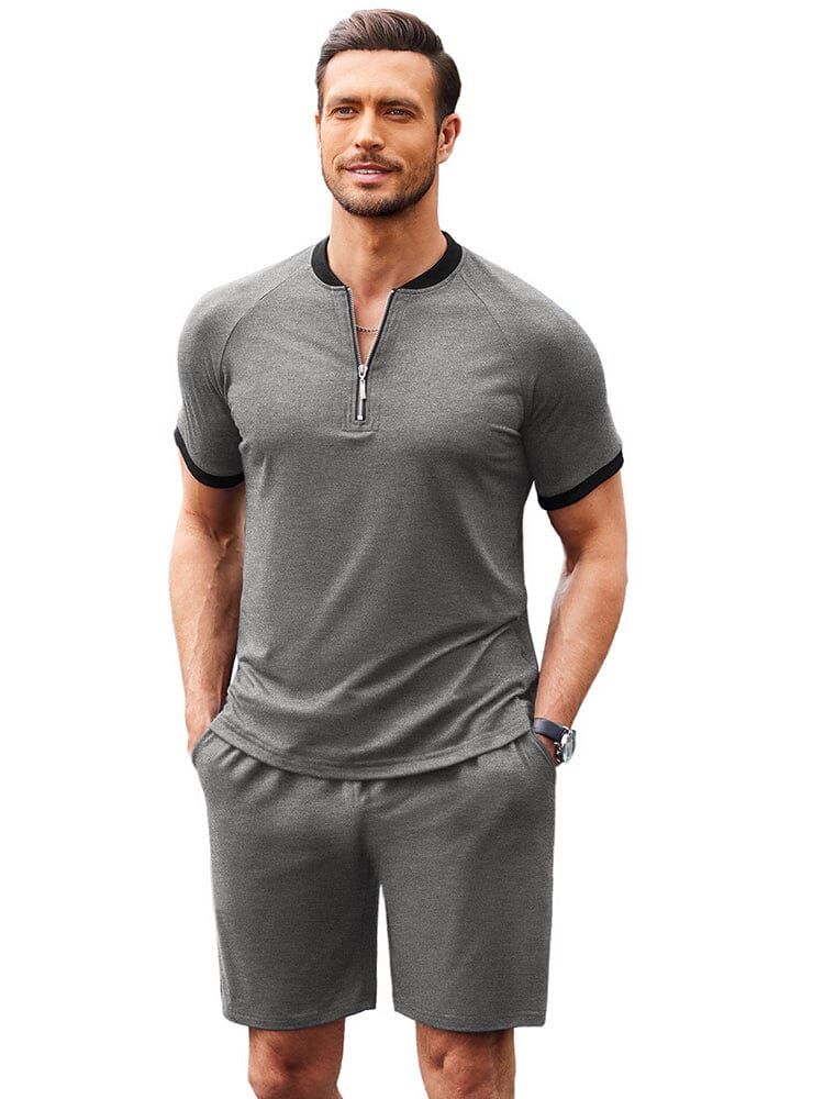 Lockere Fit Soft Trainingsanzug Set