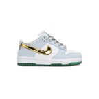 Nike Dunk Low Kinder x Sean Cliver Weiß und Gold Schuhe Exklusiv