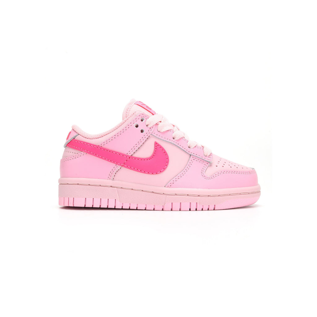 Nike Dunk Low Bambina Rosa Triplo Schuhe Casual alla Moda