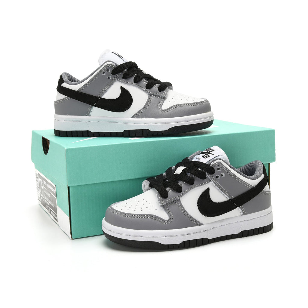 Nike Dunk Low Kinder Schwarz und Grau Schuhe Casual Unisex