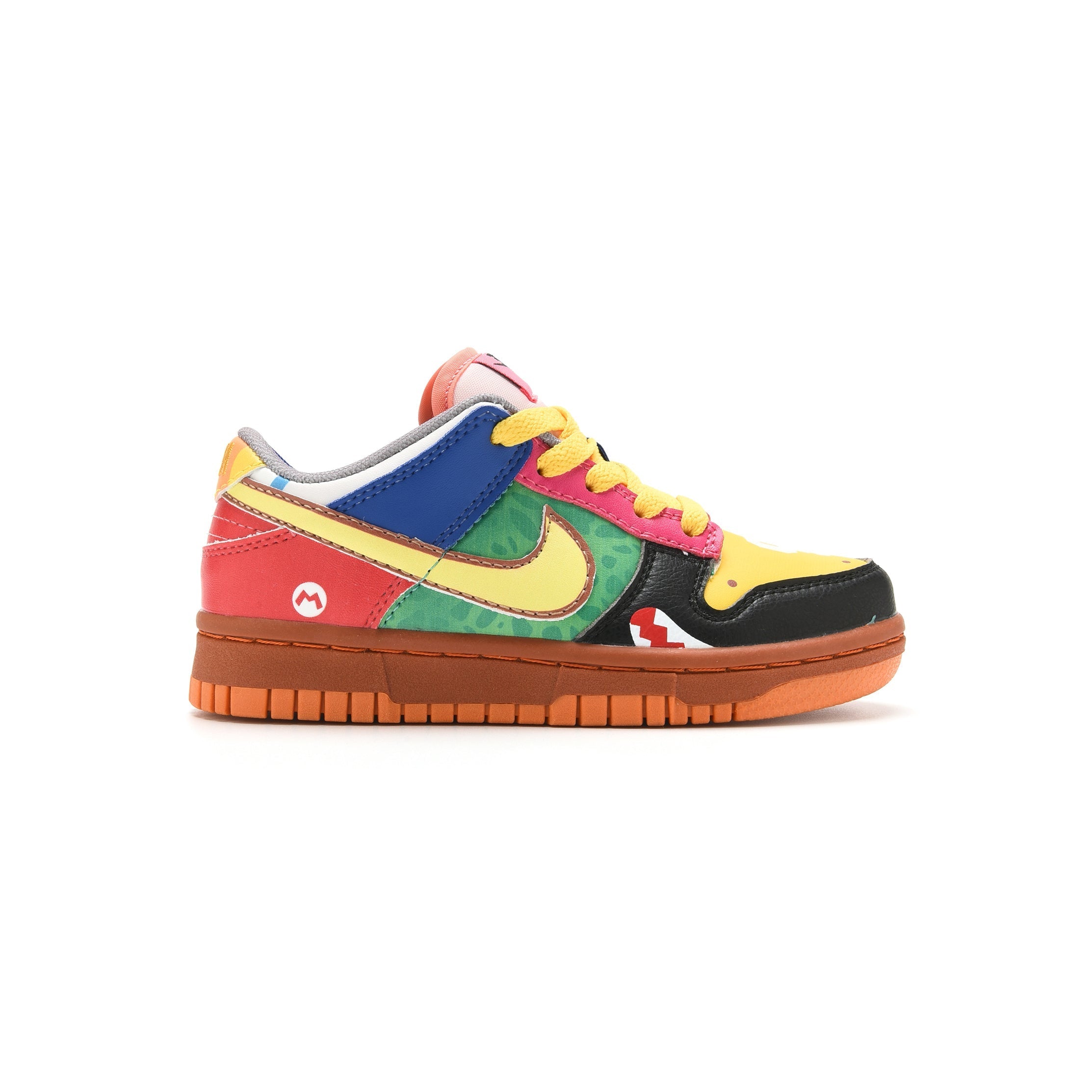 Nike Dunk Low Kinder Multicolore Super Mario Design Innovativo