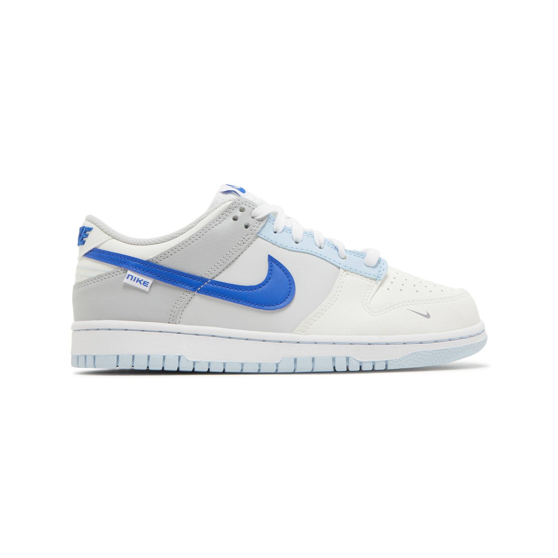 Nike Dunk Low SB GS Weiß und Blau Hyper Royal Herren