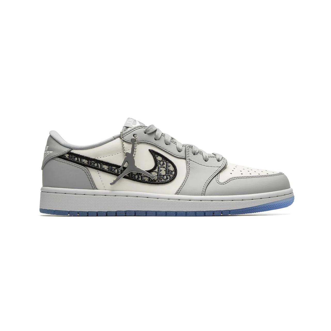 Nike Air Jordan 1 Low x Dior Grau Weiß Details Exklusiv