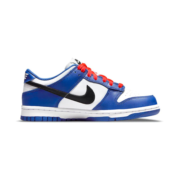 Nike Dunk Low Blau Royal und Rot Crimson Schuhe Herren