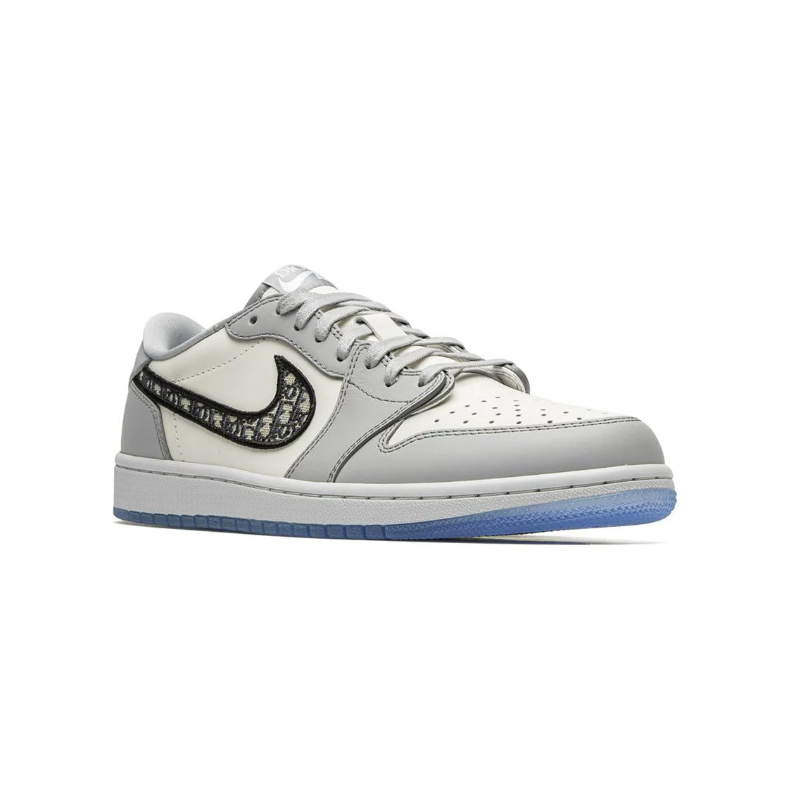 Nike Air Jordan 1 Low x Dior Grau Weiß Details Exklusiv