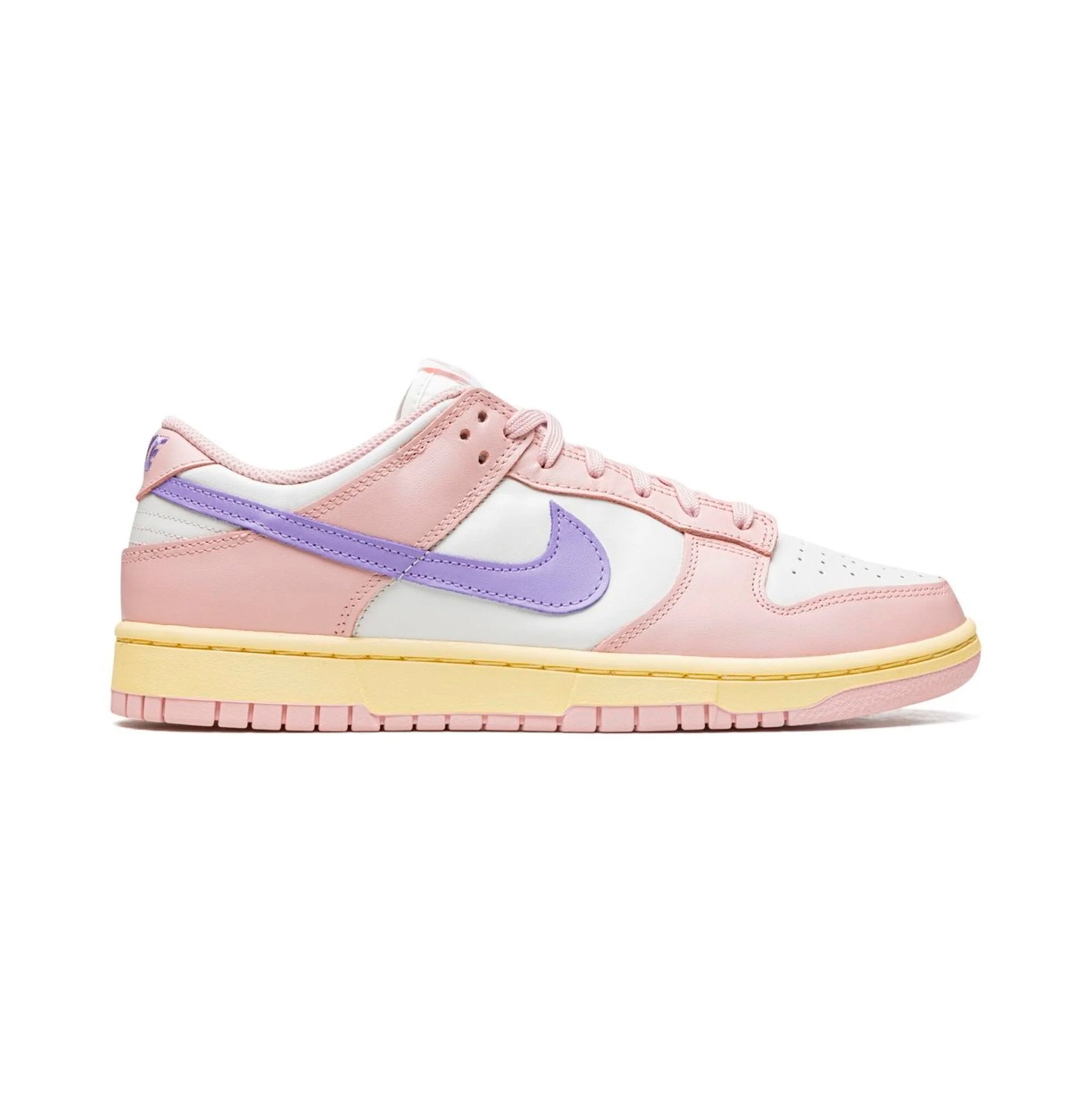 Nike Dunk Low Rosa Oxford und Lilla Schuhe Damen