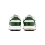 Nike Dunk Low Grün Gorge und Weiß Leder Ostrich Herren