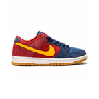 Nike Dunk Low SB Rot Blau Gelb Barcellona Herren