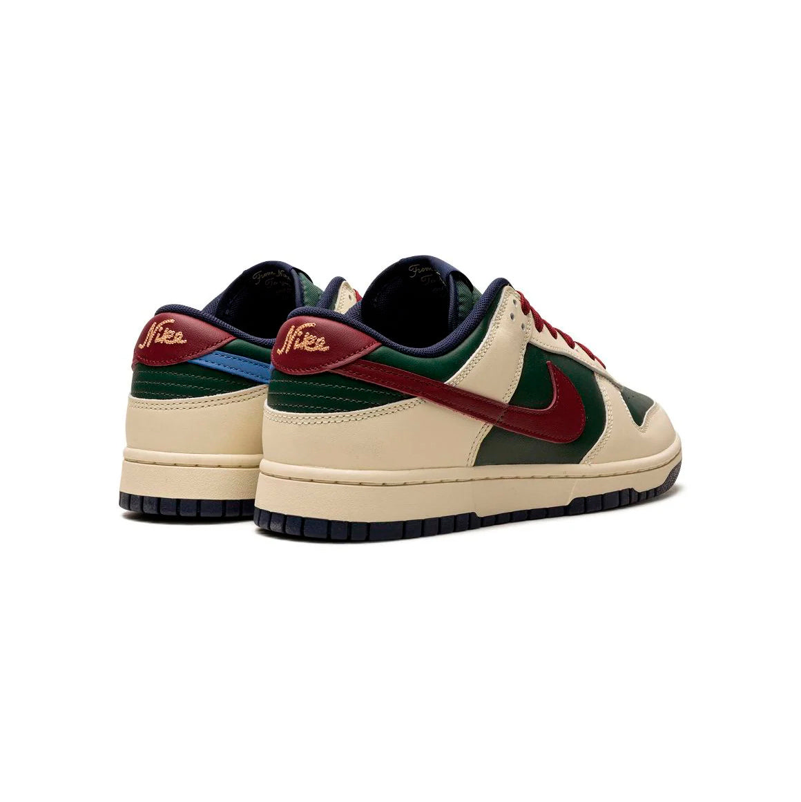 Nike Dunk Low SB Grün Rot und Beige From Nike To You Herren
