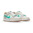 Nike Dunk Low Weiß Beige mit Details Grün Menta Herren