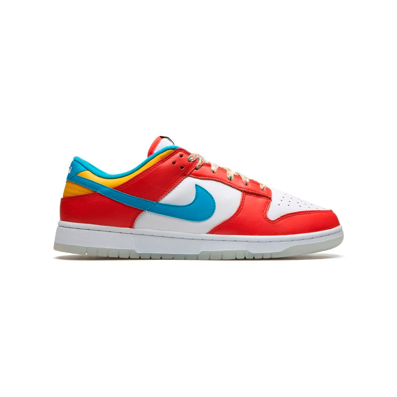 Nike Dunk Low Rot Weiß und Hellblau Fruity Pebbles Herren