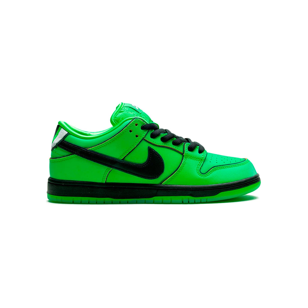 Nike Dunk Low SB Grün und Schwarz Buttercup Powerpuff Herren