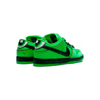 Nike Dunk Low SB Grün und Schwarz Buttercup Powerpuff Herren