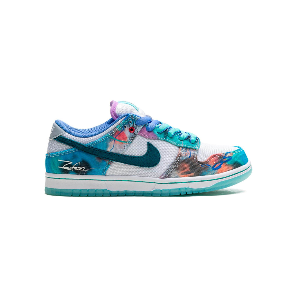 Nike Dunk Low SB Multicolore Acqua Teal und Weiß Futura Herren