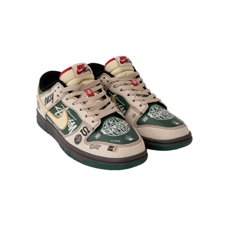 Nike Dunk Low SB Multicolore Stussy Beemer Herren
