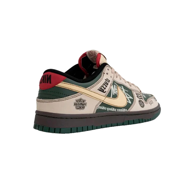 Nike Dunk Low SB Multicolore Stussy Beemer Herren