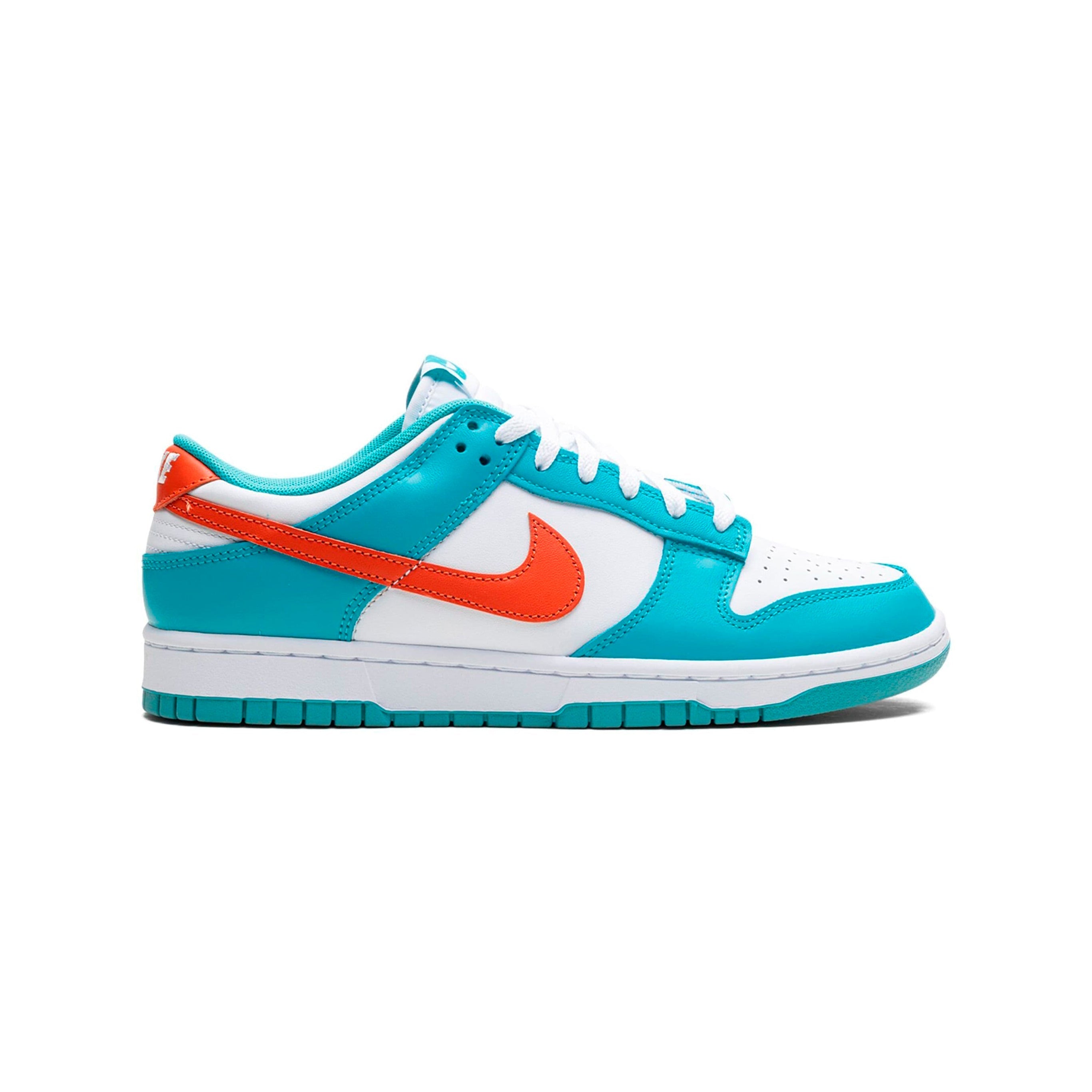 Nike Dunk Low Hellblau Orange und Weiß Schuhe Herren