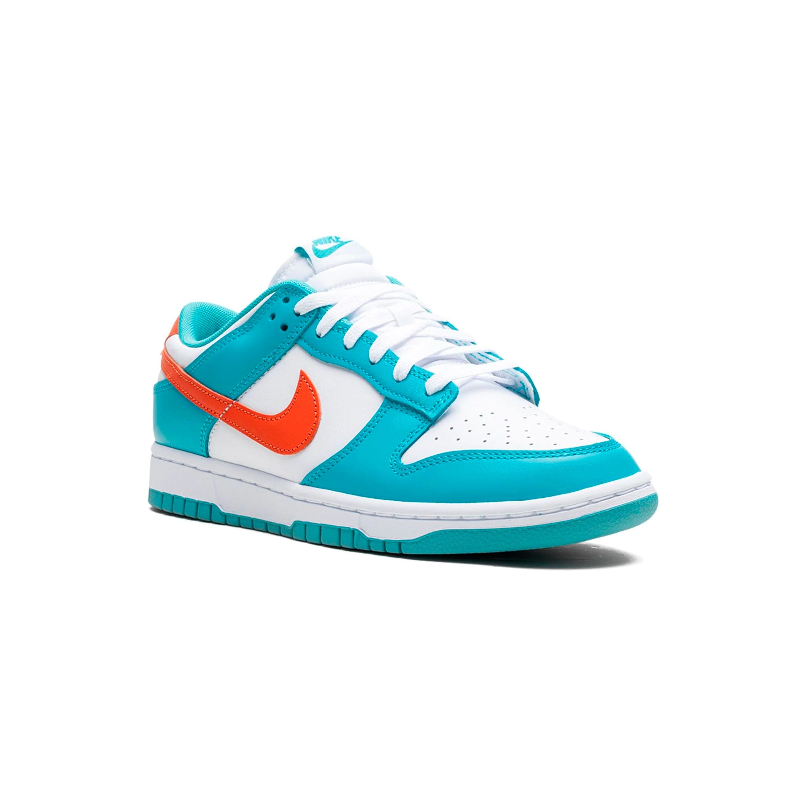 Nike Dunk Low Hellblau Orange und Weiß Schuhe Herren