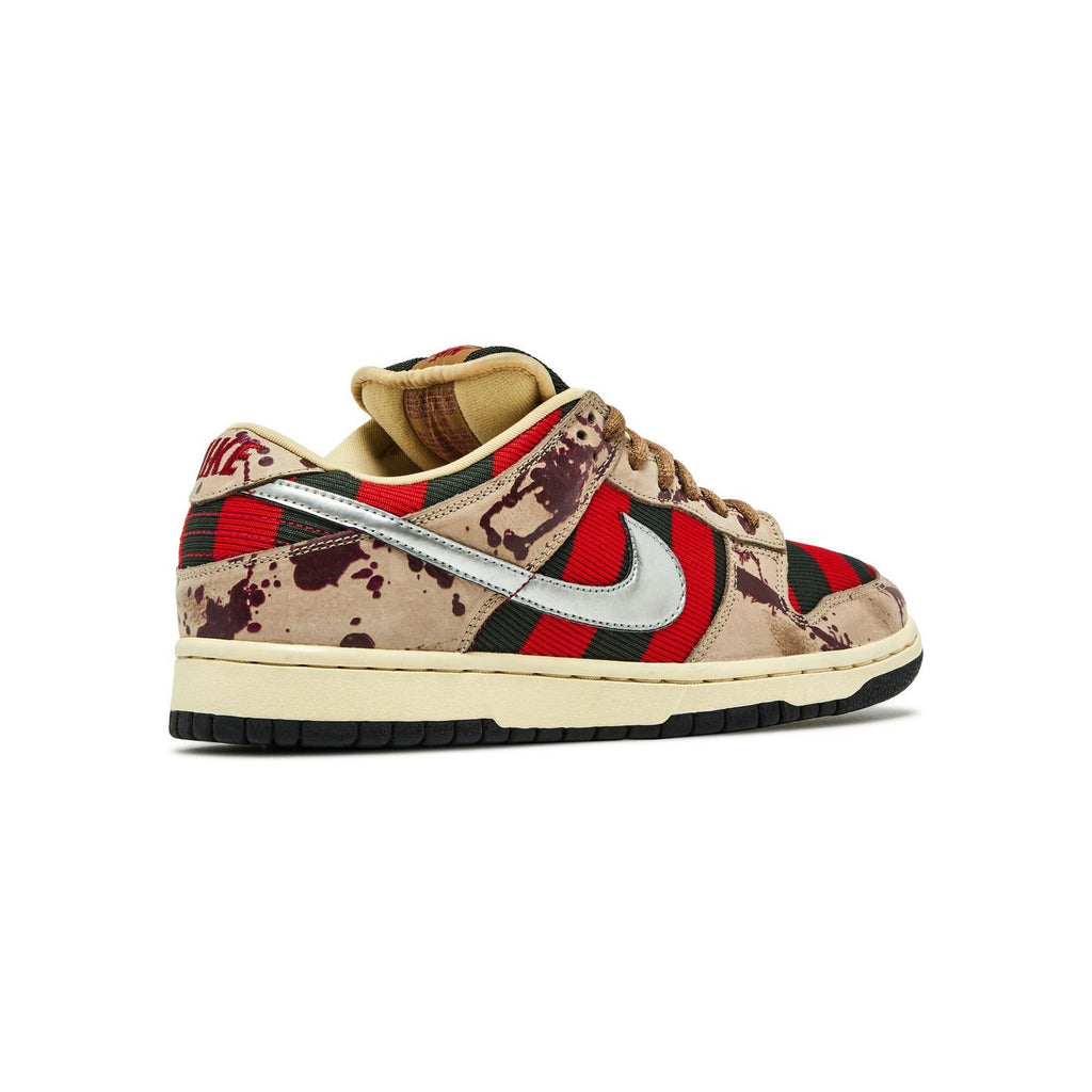 Nike Dunk Low SB Freddy Krueger Rot Grün und Beige Herren