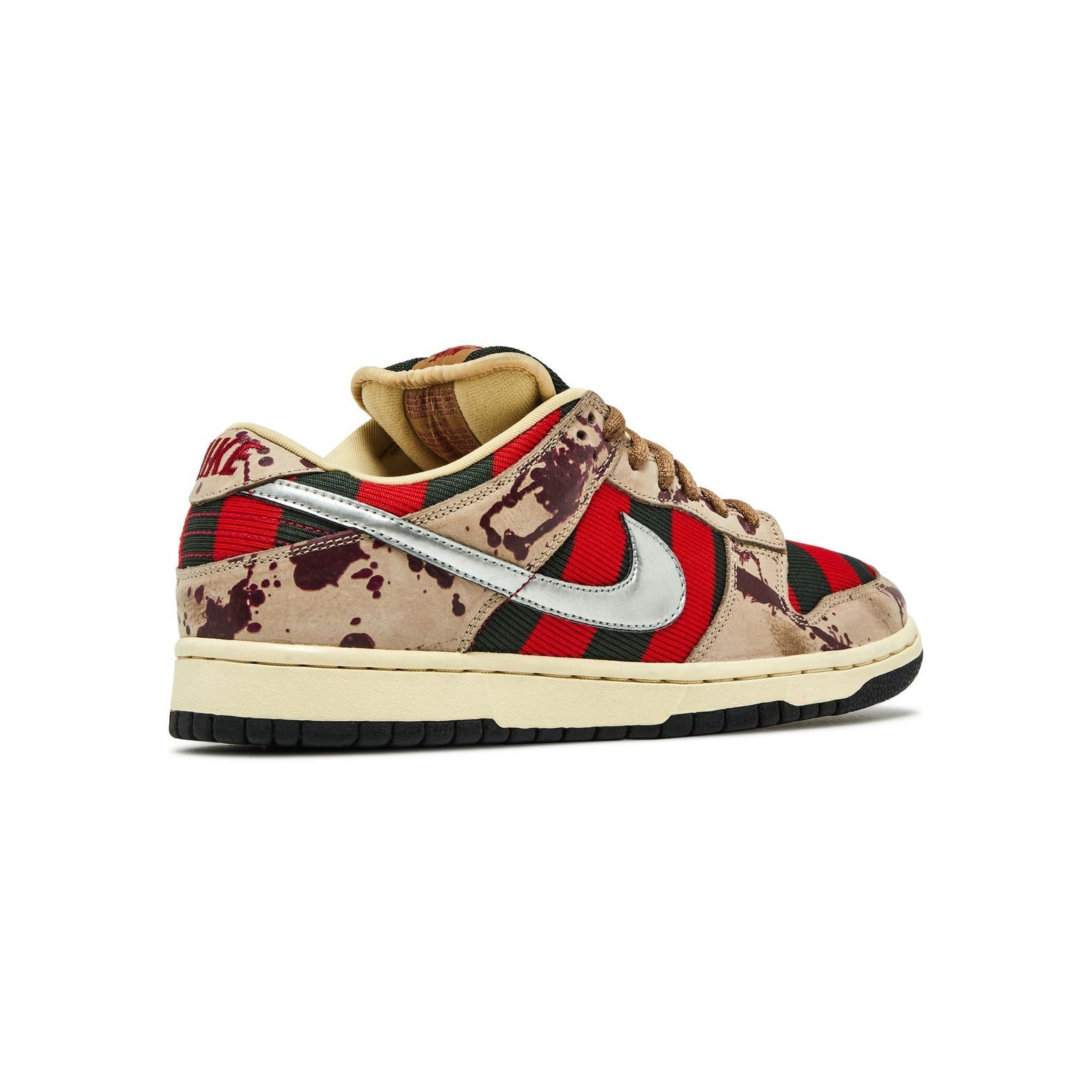 Nike Dunk Low SB Freddy Krueger Rot Grün und Beige Herren