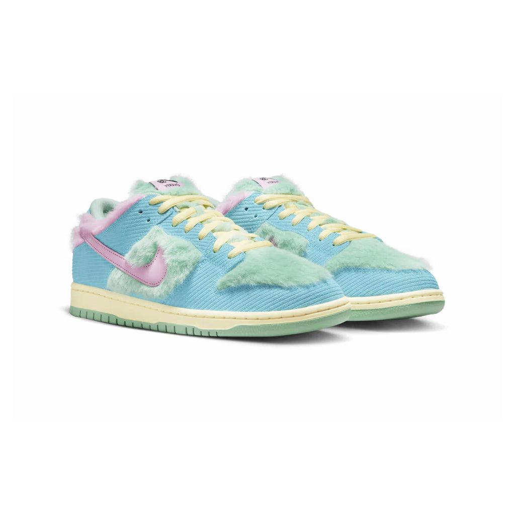 Nike Dunk Low SB Hellblau Rosa und Grün Pastello Visty Herren