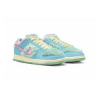 Nike Dunk Low SB Hellblau Rosa und Grün Pastello Visty Herren