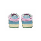 Nike Dunk Low SB Hellblau Rosa und Grün Pastello Visty Herren