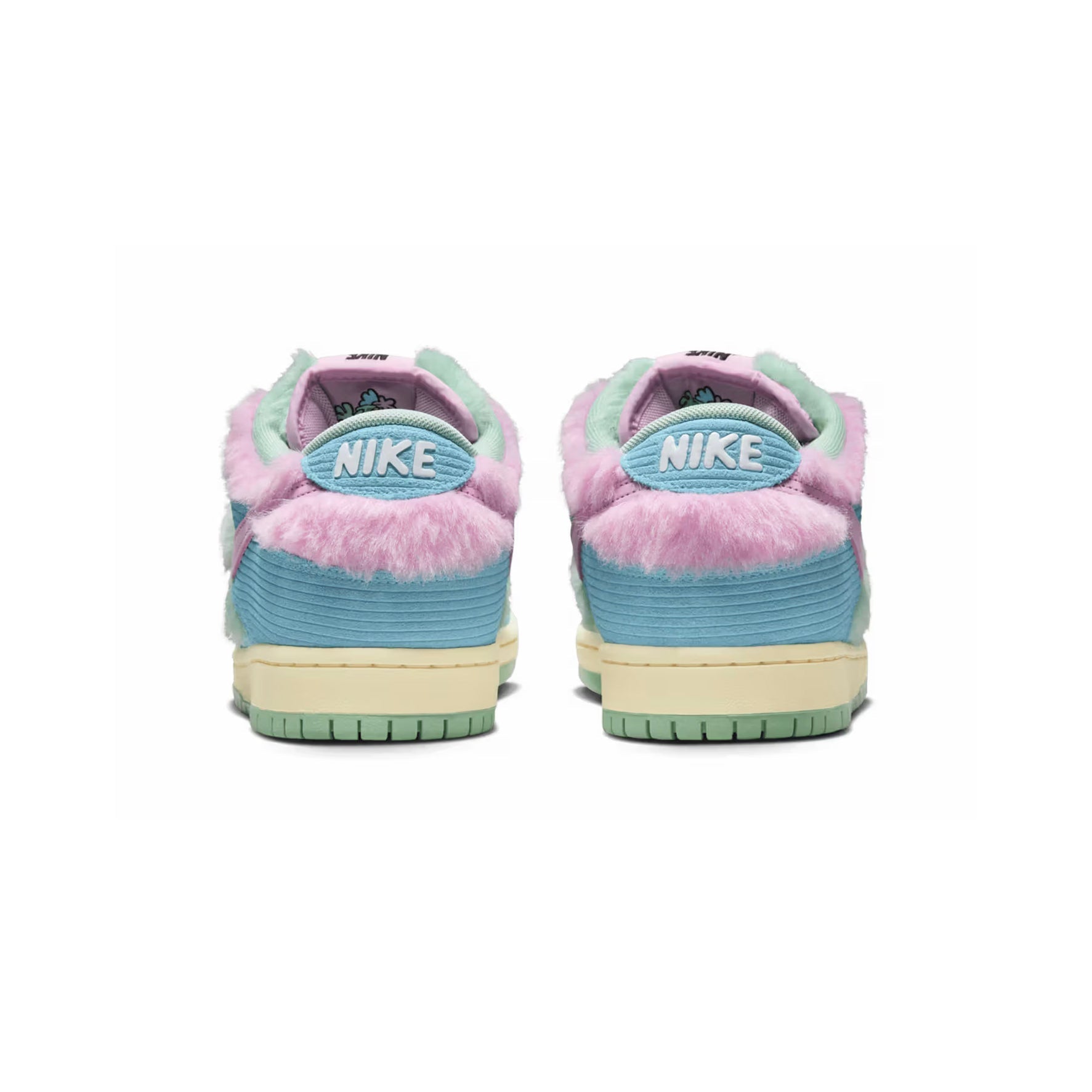 Nike Dunk Low SB Hellblau Rosa und Grün Pastello Visty Herren