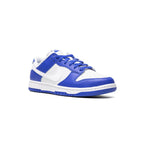 Nike Dunk Low Weiß und Blau Royal Schuhe Herren