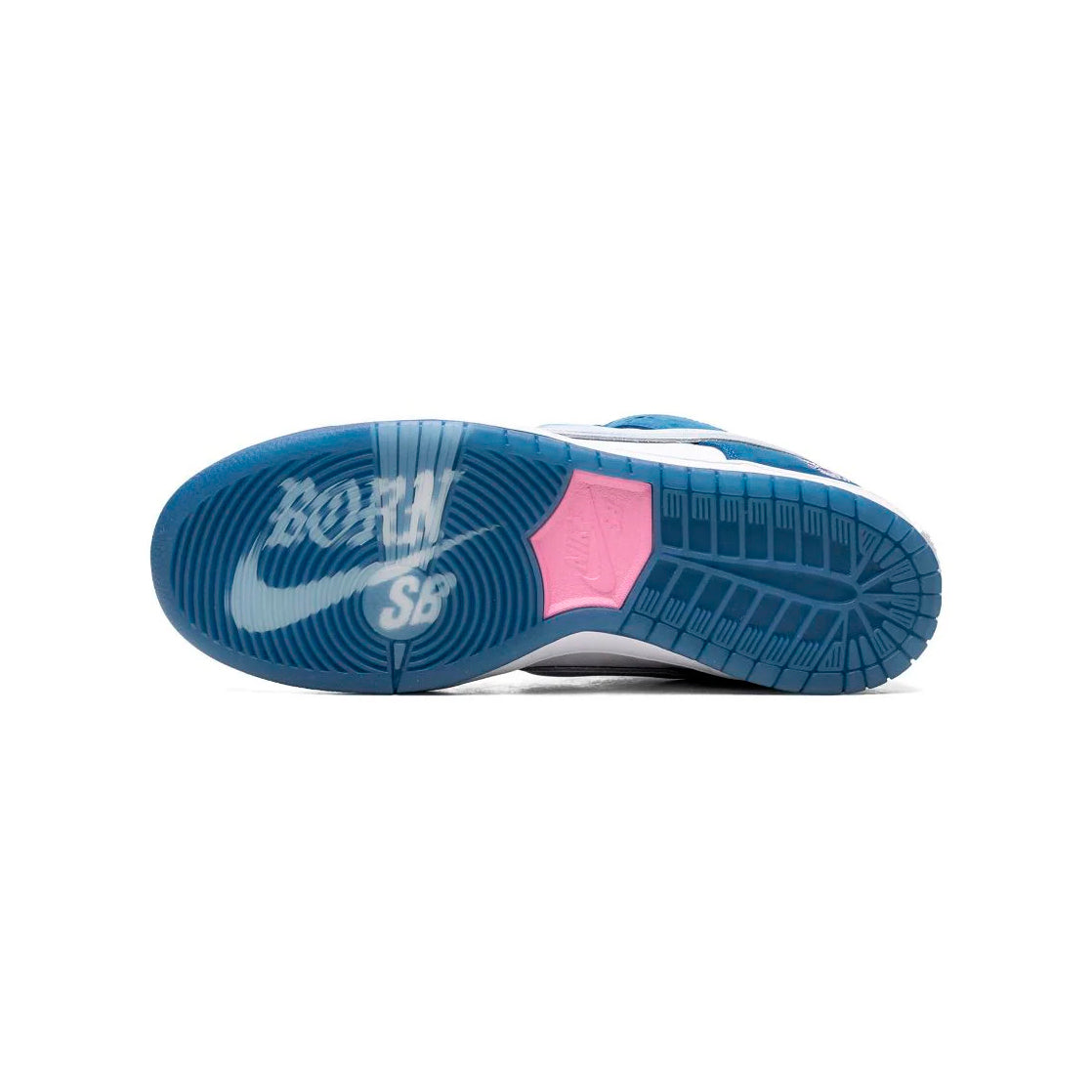 Nike Dunk Low SB Weiß und Blau Born x Raised Herren