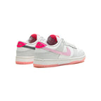 Nike Dunk Low Rosa Pastello und Weiß Schuhe Damen