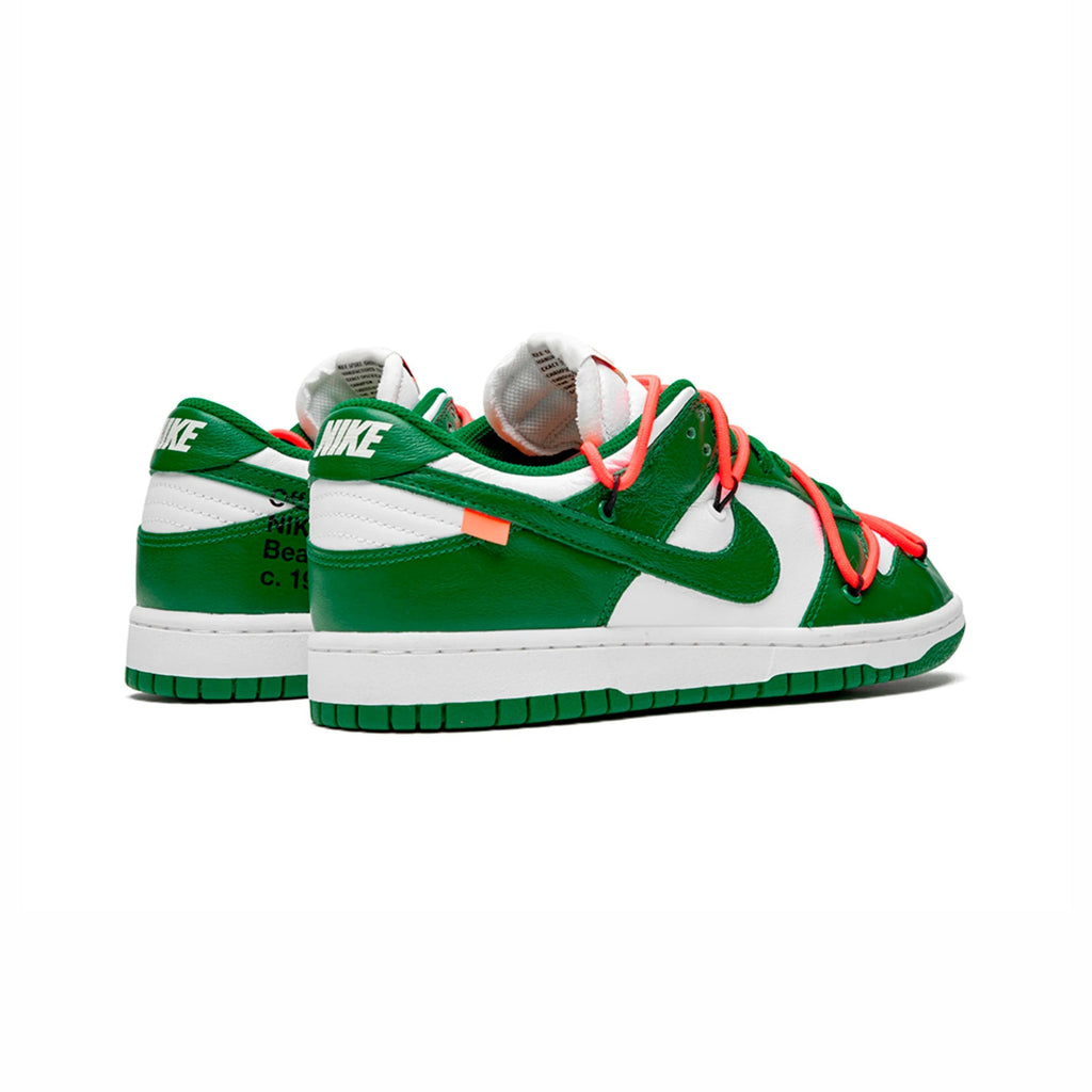 Nike Dunk Low Grün und Weiß x Off-Weiß Pine Grün Herren Damen