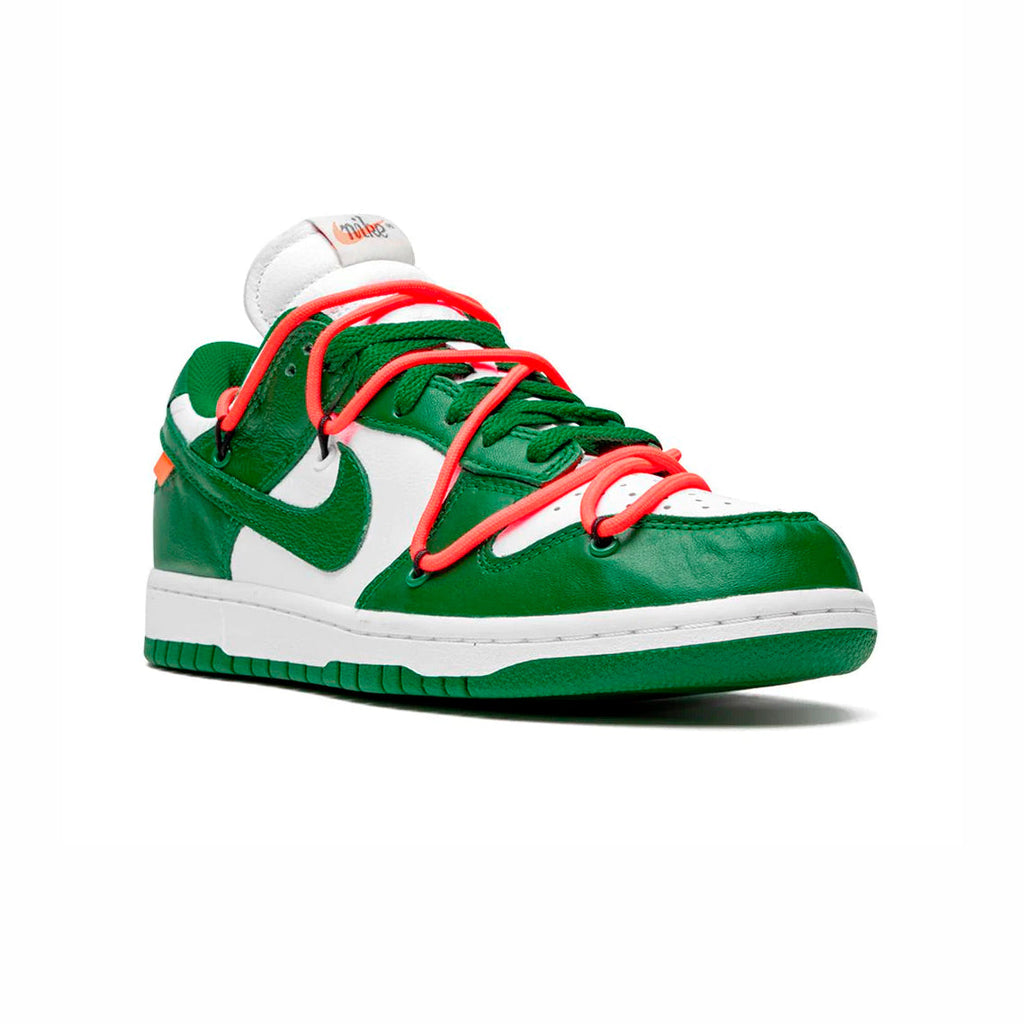 Nike Dunk Low Grün und Weiß x Off-Weiß Pine Grün Herren Damen