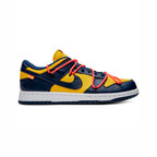 Nike Dunk Low Off-Weiß Gelb University und Blau Schuhe Herren