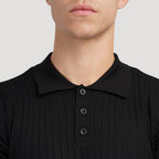 GIMCHEON Gestricktes Poloshirt