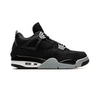 Nike Air Jordan 4 Schwarz Canvas Herren Sneaker Elegant