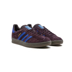 Sneaker Adidas Gazelle Indoor Violett Ombra und Blau Glänzend in Suede