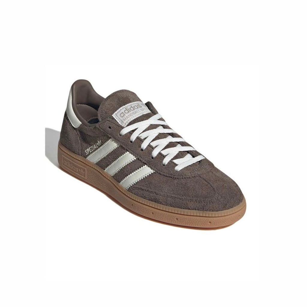 Adidas Handball Spezial Schuhe Braun mit Sohle Gum Herren Retro